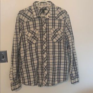 INC Men’s snap button up